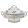 Ragoutterrine Servierschüssel Goldrand 1,5 L Seltmann Weiden Retro Blumendekor Kordelrand II. Wahl gebraucht - sehr gut