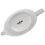 Sauciere Botticelli Design Grün Lachsrosa Dekor gebraucht - gut