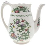 Kaffeekanne Mokkakanne ohne Deckel 0,5 L Crown Ducal Chinese Garden gebraucht - akzeptabel