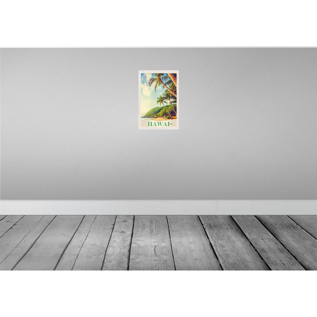[LA-131040] Blechschild 30x20 cm Hawai USA Amerika Urlaub Insel Strand Meer Bildmotiv Reisemotiv Abenteuer Reisen Bild 2