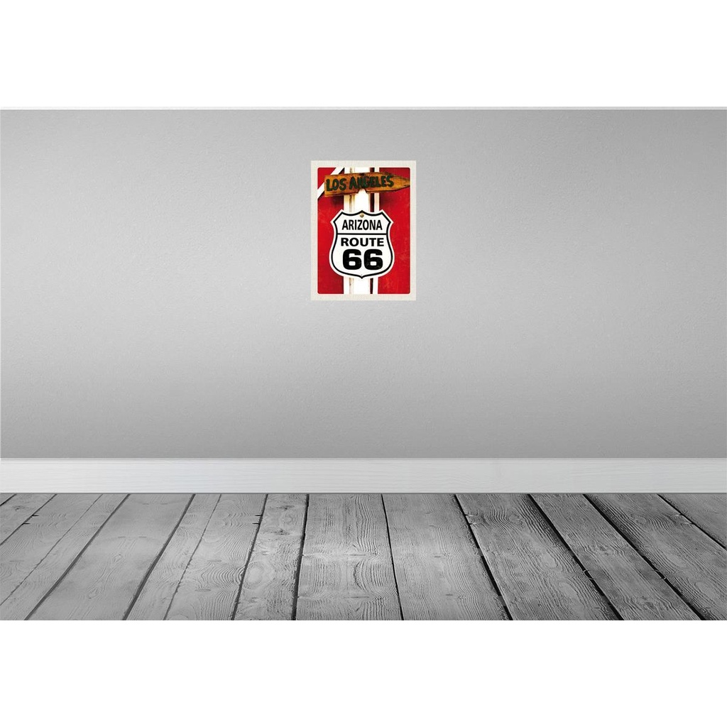 [LA-137142] Blechschild 40x30 cm USA Los Amerika Urlaub Angeles Arizoa Route 66 Bildmotiv Reisemotiv Abenteuer Reisen Bild 2