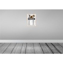 [LA-137891] Blechschild 40x30 cm Hunderegel du darfst mich nicht rufen Tier Haustier Hund Bild 2