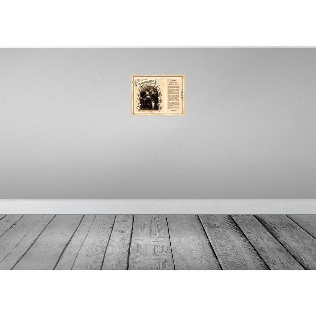 [LA-138207] Blechschild 30x40 cm Fotografin geduldige Expertin Beruf Arbeit Bild 2