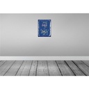 [LA-138639] Blechschild 40x30 cm Glitzer wenn dich dein Leben nervt Spruch Zitat Bild 2