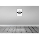 [LA-138651] Blechschild 40x30 cm lustig Zylinder statt Kinder Witz Humor Spaß Dekoration Bild 2