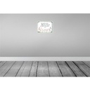 [LA-138678-H] Holzschild 30x40 cm Garten ohne Blumen Leben Liebe Spruch Zitat Bild 2