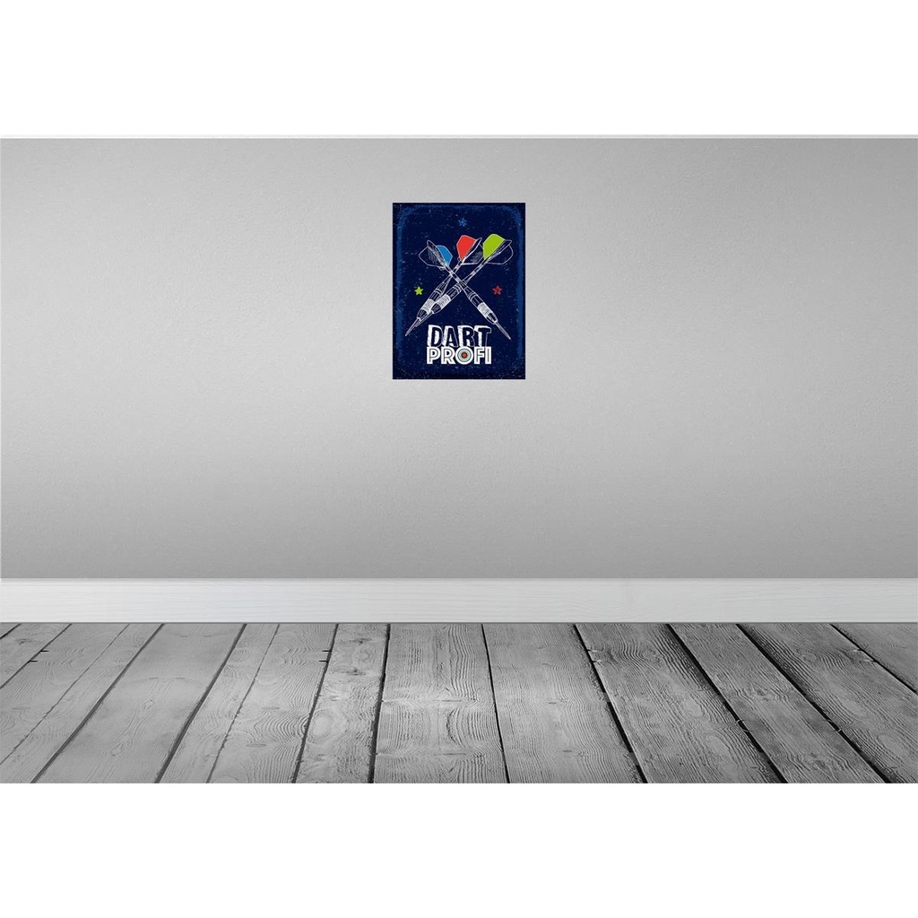 [LA-138691] Blechschild 40x30 cm Dart Profi Dartpfeile Sport Hobby Bild 2