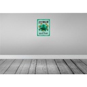 [LA-138734-H] Holzschild 40x30 cm Good Luck From Ireland Europa Bild 2