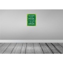 [LA-138737-H] Holzschild 40x30 cm Gardens note made by sitting shade Spruch Zitat Bild 2