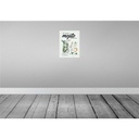 [LA-138770-H] Holzschild 40x30 cm Mojito Cocktail Recipewhite rum Essen Trinken Bild 2