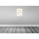 [LA-138789] Blechschild 40x30 cm Gibson Cocktail Recipe Essen Trinken Bild 2