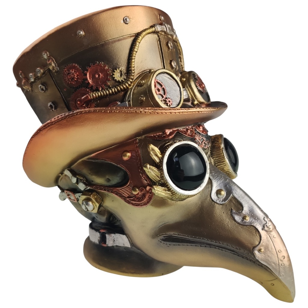 [LA-1785023] Figur Harz Steampunk Pestdoktor Bild 2