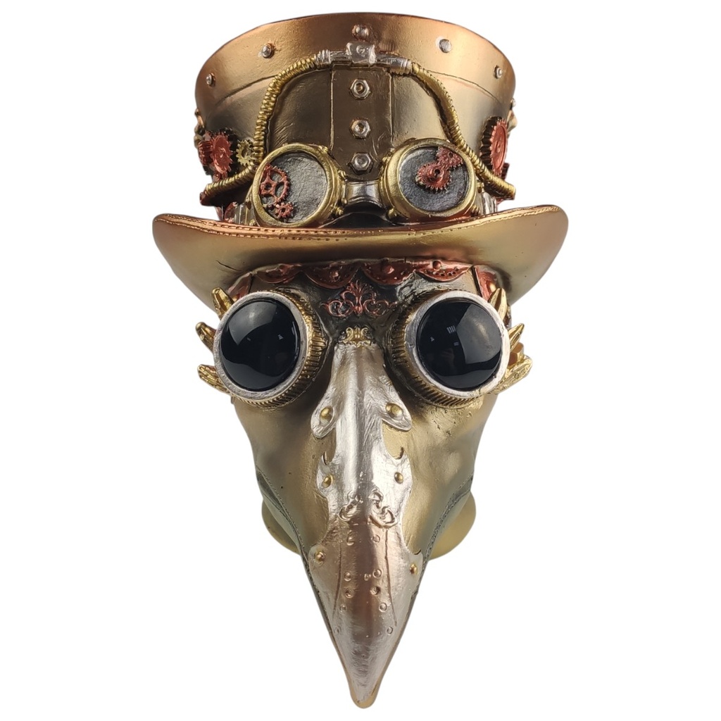 [LA-1785023] Figur Harz Steampunk Pestdoktor Bild 3