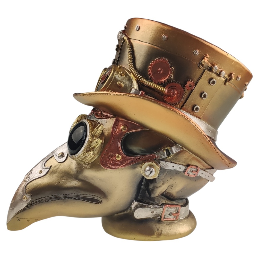 [LA-1785023] Figur Harz Steampunk Pestdoktor Bild 5