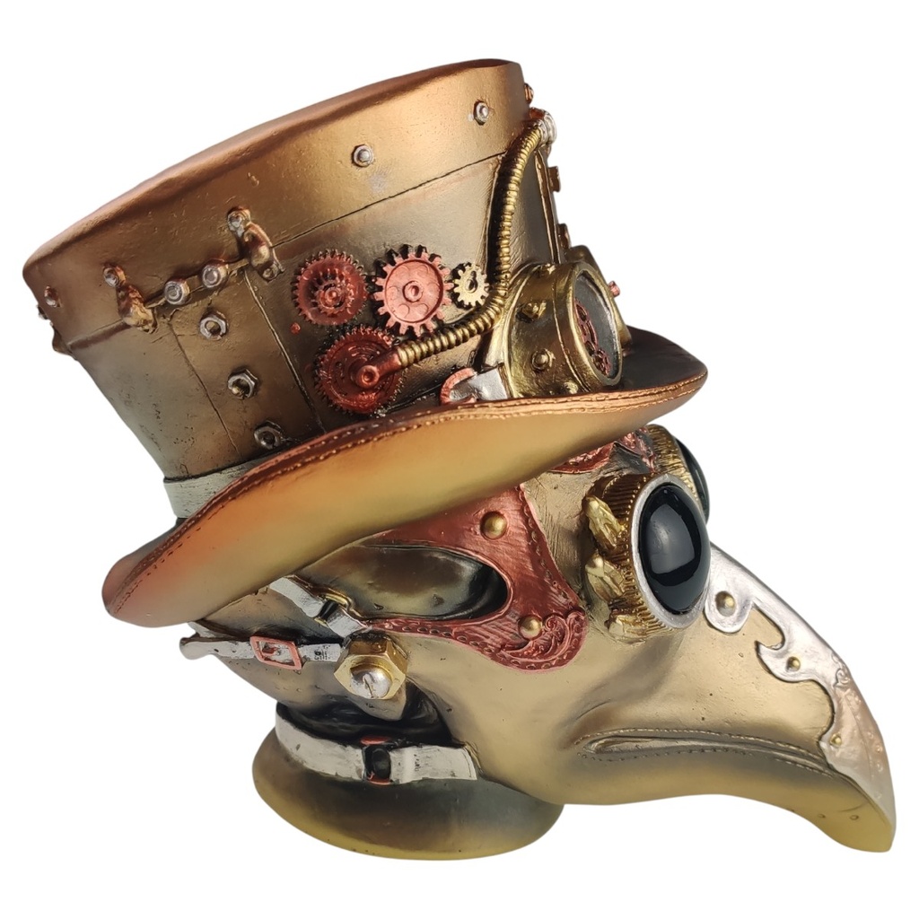 [LA-1785023] Figur Harz Steampunk Pestdoktor Bild 7