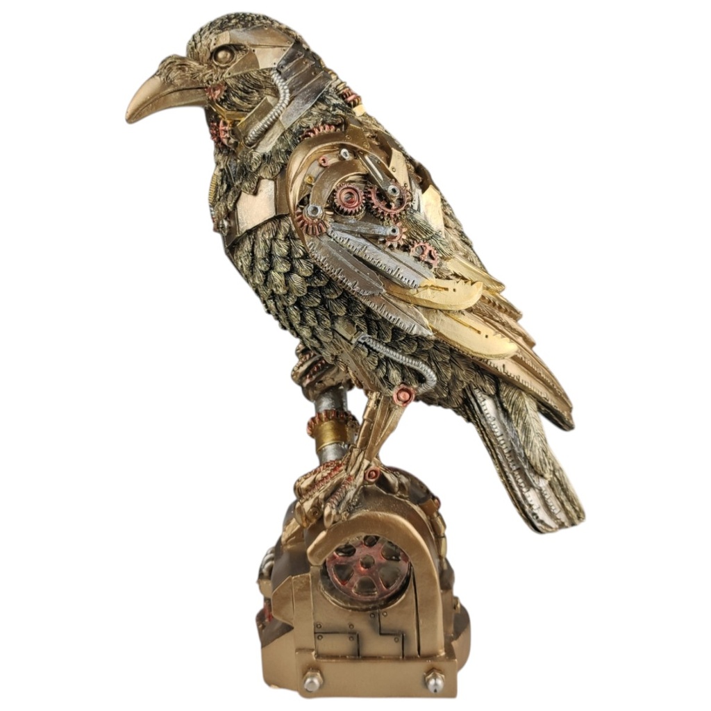 [LA-1785029] Figur Harz Steampunk Krähe Bild 2