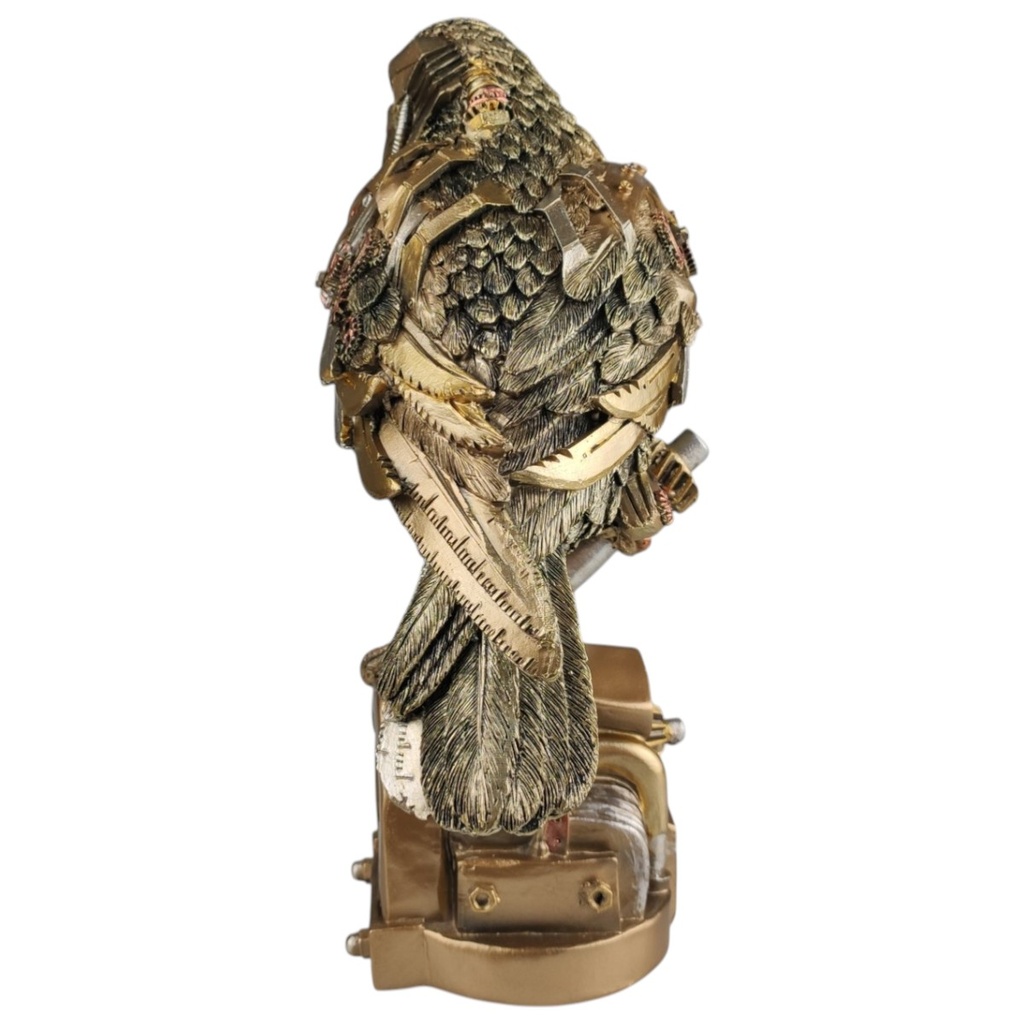 [LA-1785029] Figur Harz Steampunk Krähe Bild 4