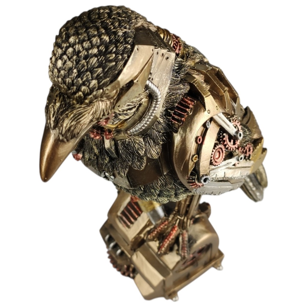 [LA-1785029] Figur Harz Steampunk Krähe Bild 9