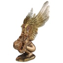 [LA-1816893] Figur Harz Steampunk Hockender Engel Bild 2