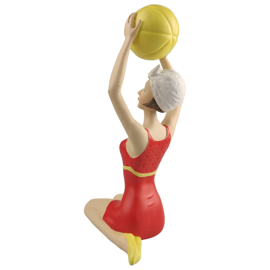 [LA-1817086] Figur Harz Retro Strandmädchen Bild 4