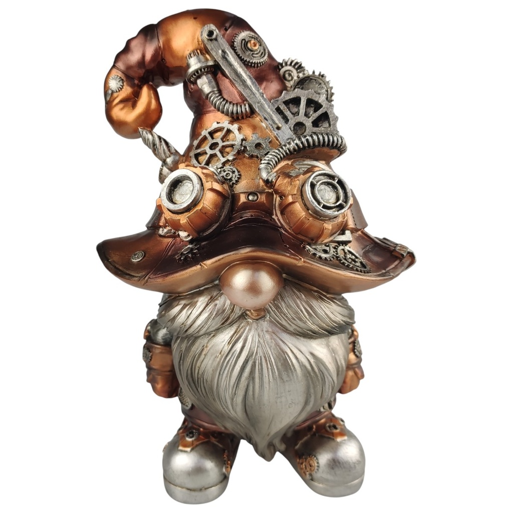 [LA-1817367] Figur Harz Steampunk Zwerg Bild 2
