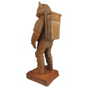 [LA-1818024] Figur Gusseisen Rostoptik Astro-Katze Bild 3