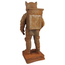 [LA-1818024] Figur Gusseisen Rostoptik Astro-Katze Bild 4