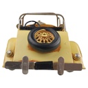 [LA-1820043] Blechmodell Blechauto Oldtimer Sportwagen Gelb Antik Eisen Gelb Bild 5