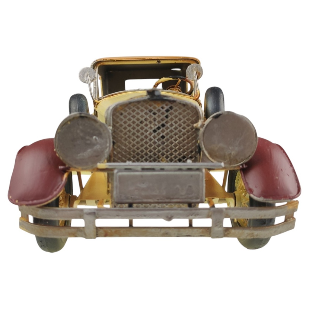 [LA-1820048] Blechmodell Blechauto Modellauto PKW Beige Rot Bild 2