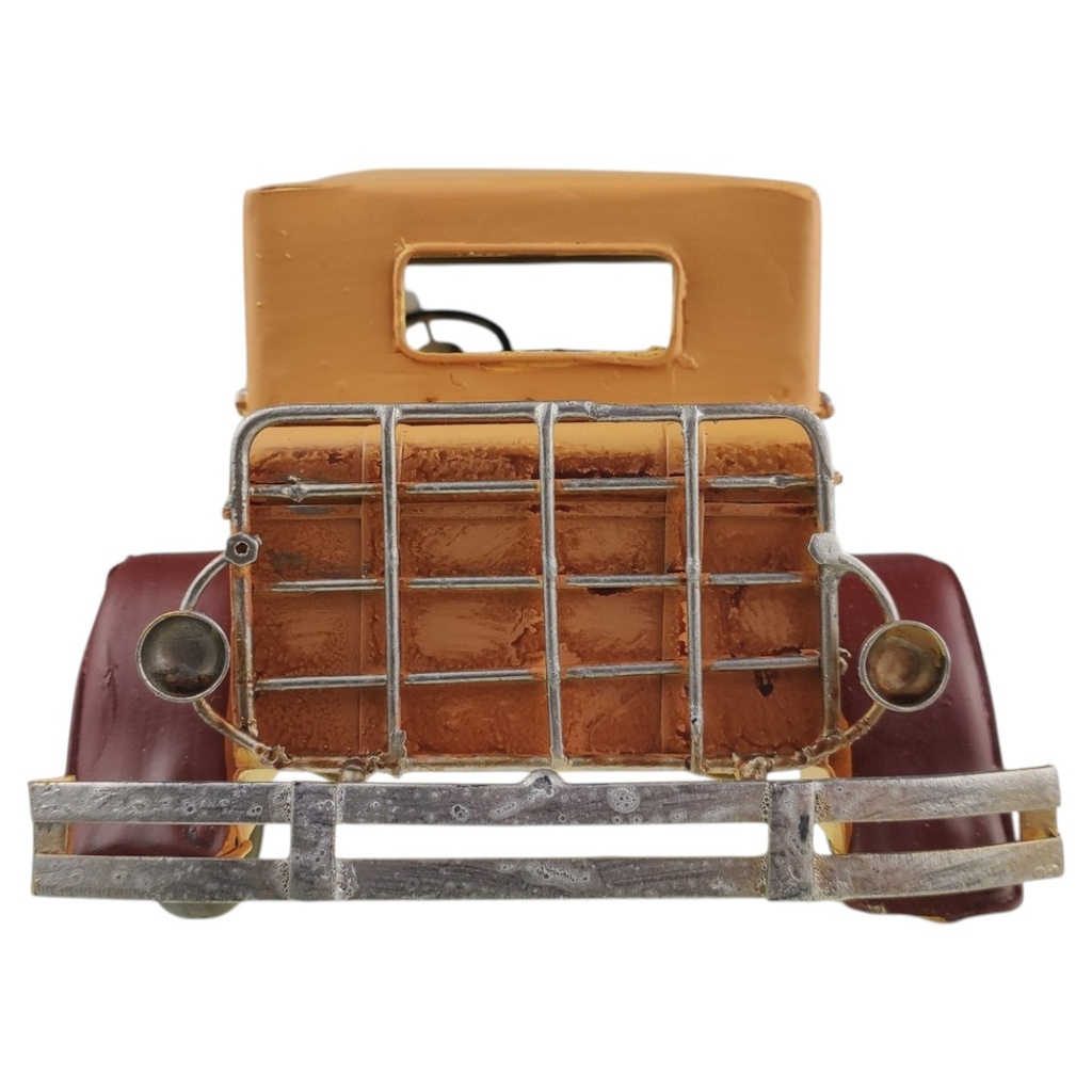 [LA-1820048] Blechmodell Blechauto Modellauto PKW Beige Rot Bild 5