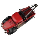 [LA-1820058] Blechmodell Blechauto Modellauto Blech Abschleppwagen Abschleppfahrzeug Rot Oldtimer Bild 6