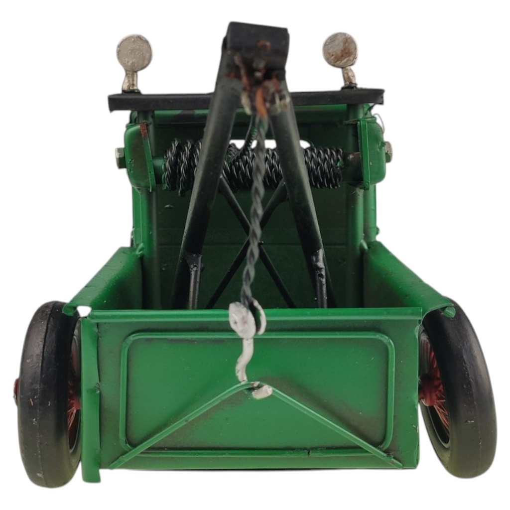 [LA-1820061] Blechmodell Blechauto Modellauto Blech Abschleppwagen Abschleppfahrzeug Grün Bild 5