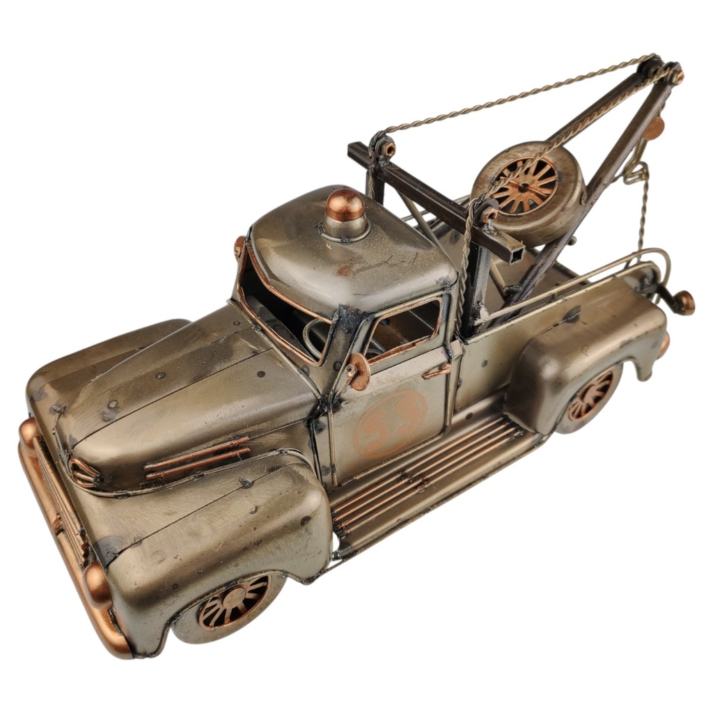[LA-1820062] Blechmodell Blechauto Modellauto Blech Abschleppwagen Abschleppfahrzeug Metallic Bild 2