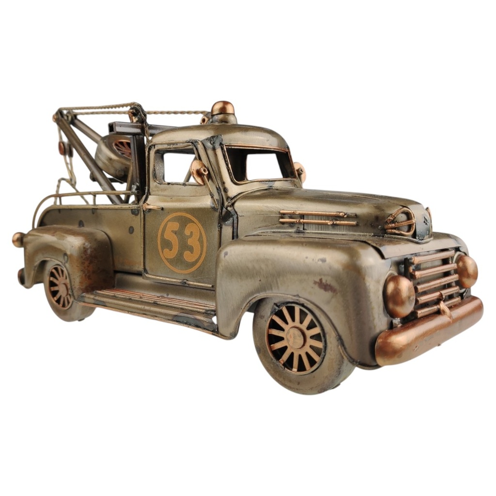 [LA-1820062] Blechmodell Blechauto Modellauto Blech Abschleppwagen Abschleppfahrzeug Metallic Bild 4