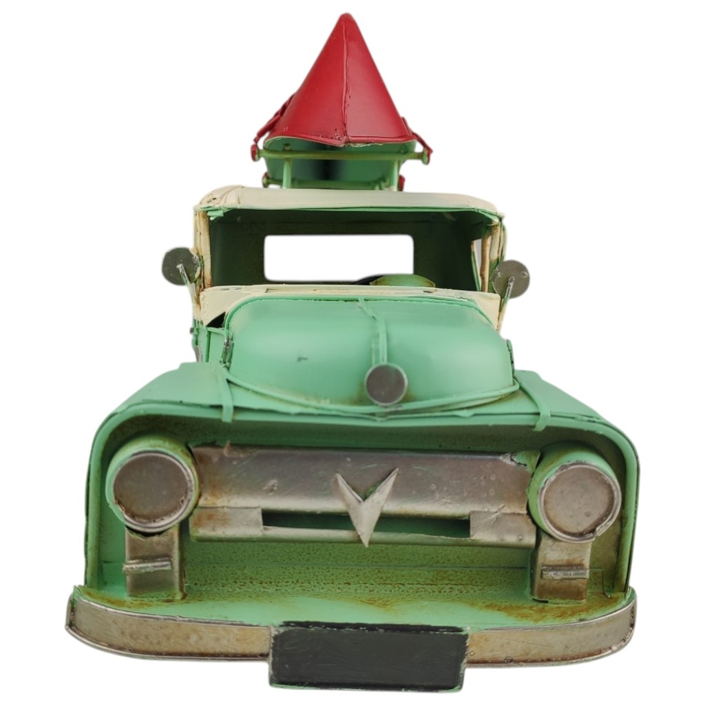 [LA-1820844] Blechmodell Modellauto Blechauto Oldtimer Pick-Up mit Kanu Boot Bild 2
