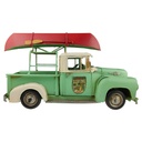 [LA-1820844] Blechmodell Modellauto Blechauto Oldtimer Pick-Up mit Kanu Boot Bild 4
