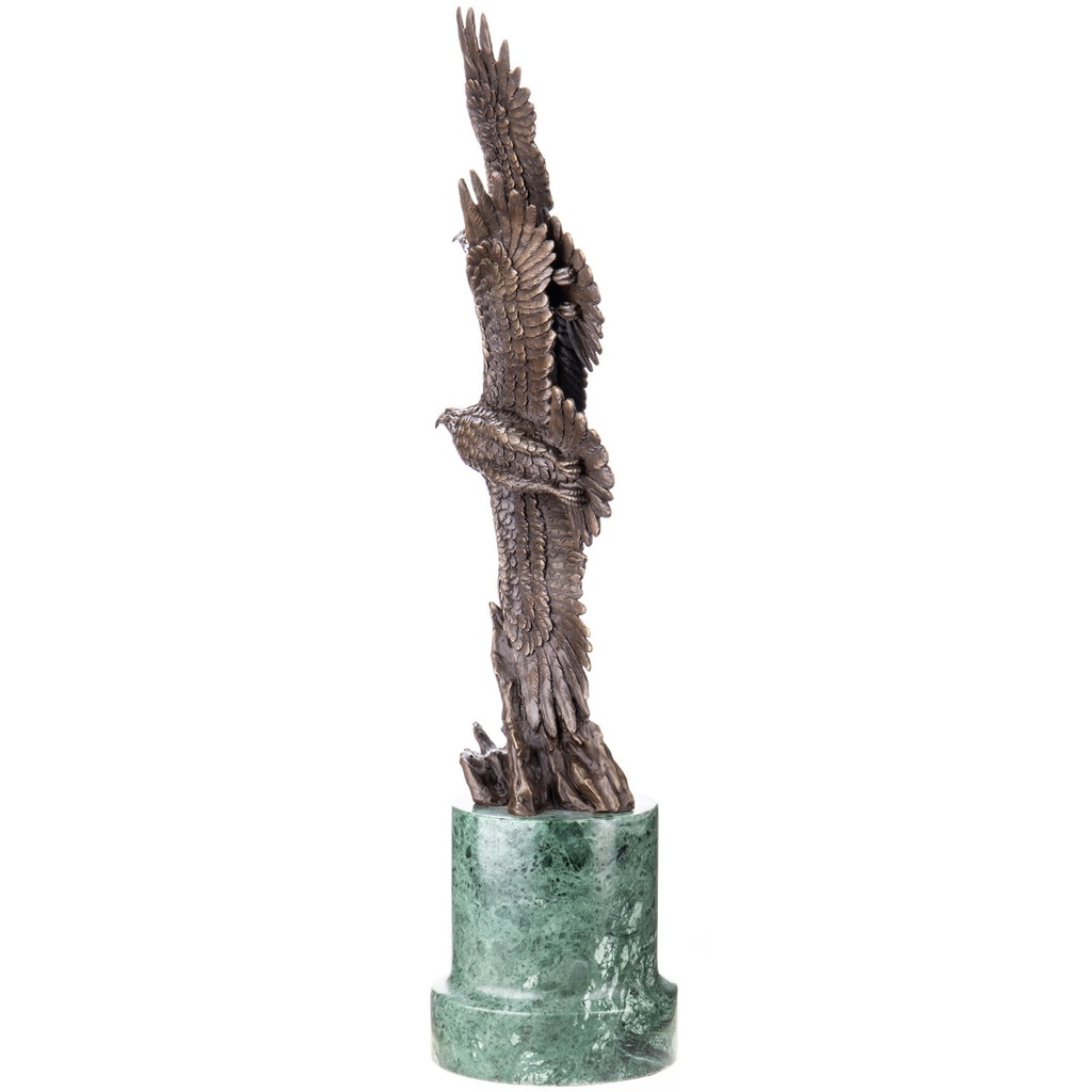 [LA-1821860] Bronzeskulptur Bronzefigur zwei Adler Bild 2