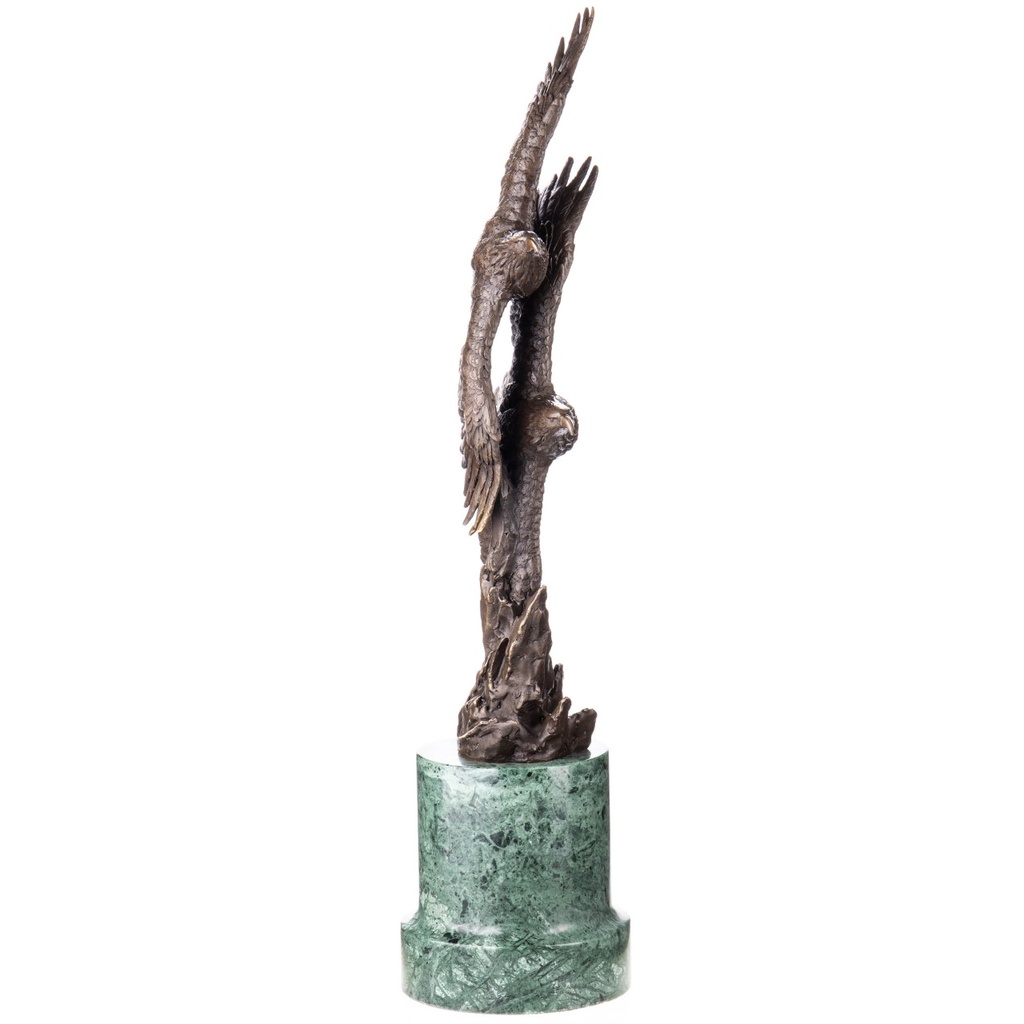 [LA-1821860] Bronzeskulptur Bronzefigur zwei Adler Bild 3
