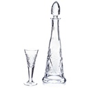 [LA-1821878] Likör Set Karaffe und 6 Gläser aus handgeschliffenem Glas Bild 2