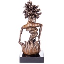 [LA-1821901] Erotische Bronzefigur Weiblicher Akt Bild 3