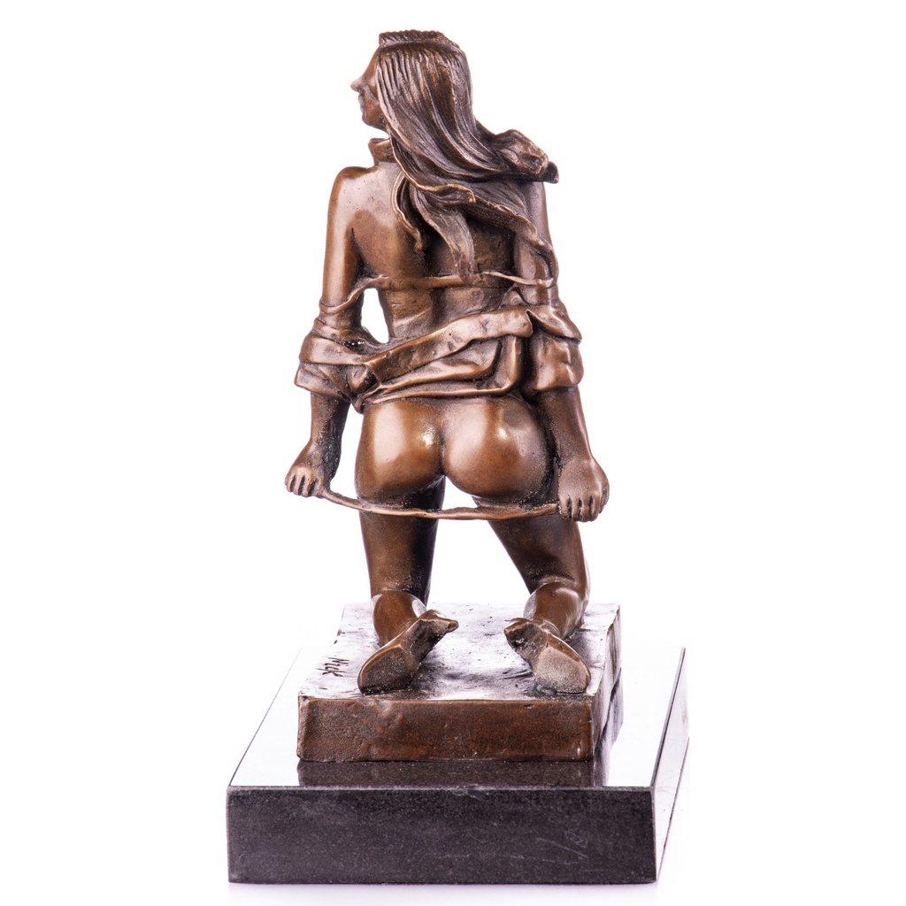 [LA-1821939] Erotische Bronzefigur Weiblicher Akt Bild 2