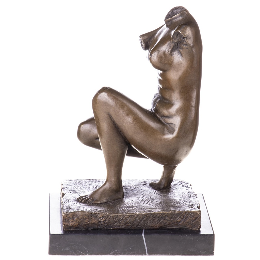 [LA-1821964] Bronzeskulptur Bronzefigur weiblicher Torso Bild 4
