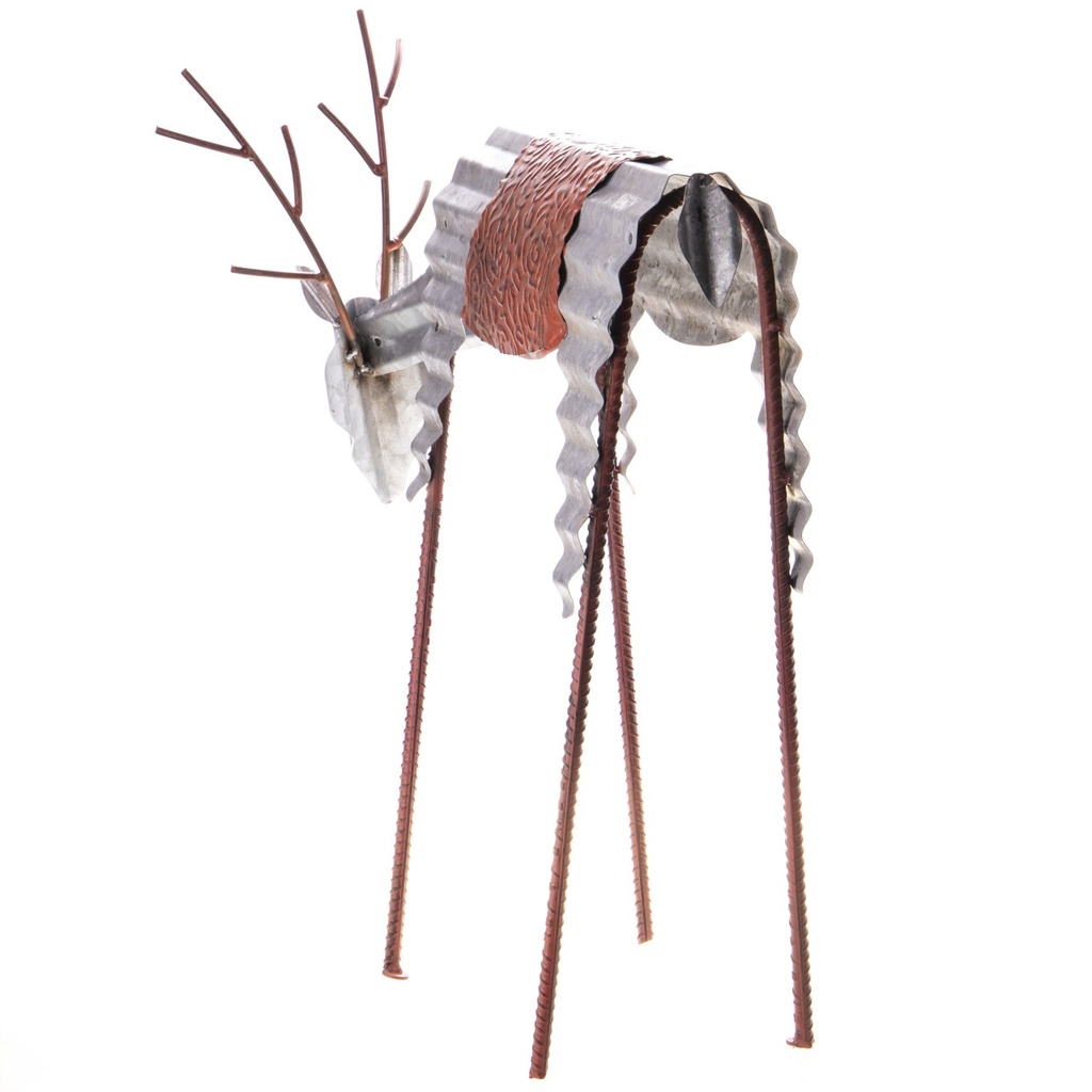 [LA-1821967] Metall Gartenfigur Rentier Bild 2