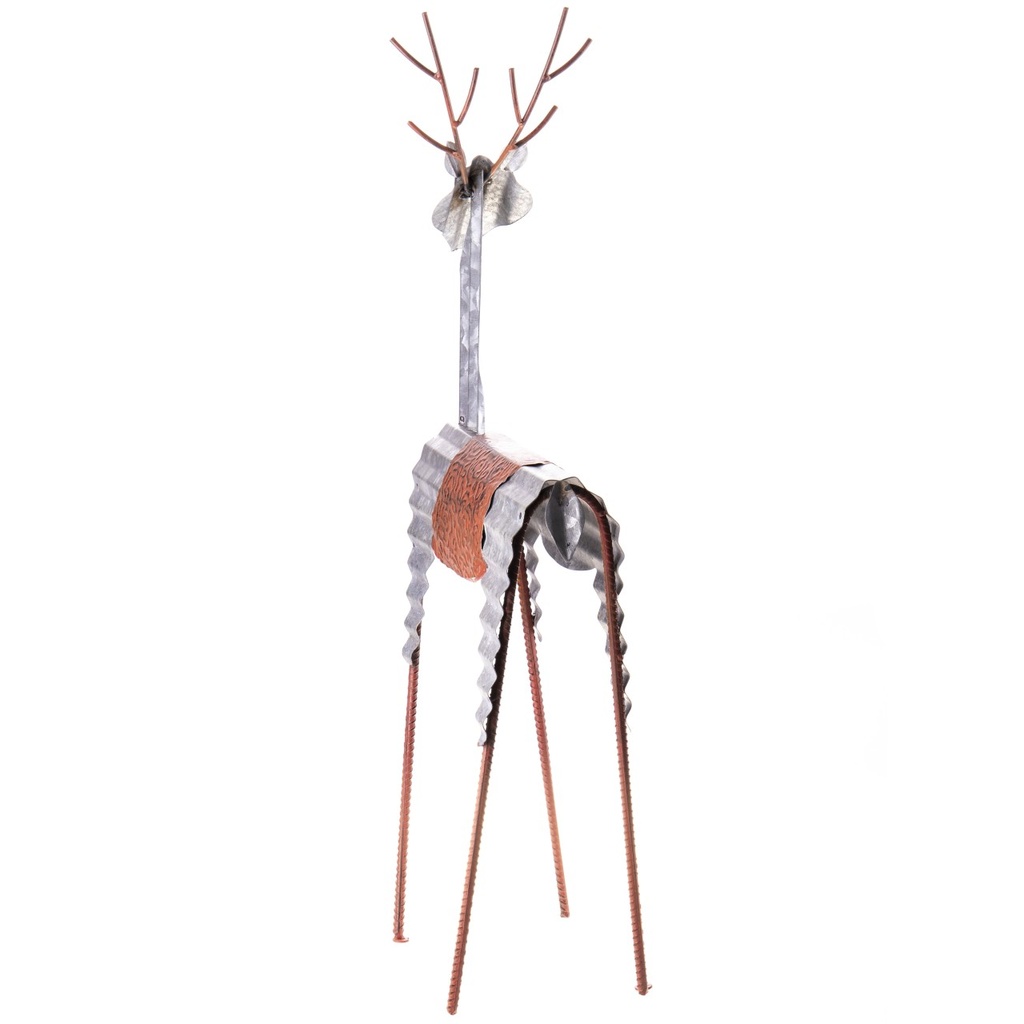 [LA-1821968] Metall Gartenfigur Rentier Bild 2
