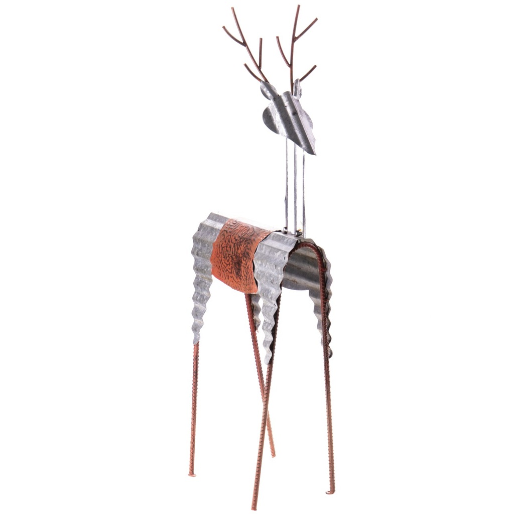 [LA-1821968] Metall Gartenfigur Rentier Bild 3