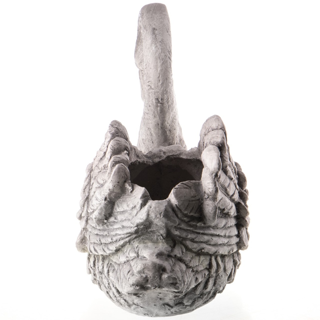 [LA-1821971] Polyresinfigur Blumentopf Schwan Bild 2