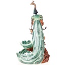 [LA-1822007] Porzellan mit Bronze Schale Pfau Bild 2