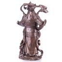 [LA-1822029] Asiatica Bronzefigur Wei Tuo Beschützer Buddhistischer Kloster Bild 3
