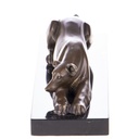 [2119743] Art Deco Bronzefigur liegender Windhund Bild 2