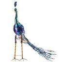 [LA-1822051] Metall Gartenfigur Pfau Bild 3